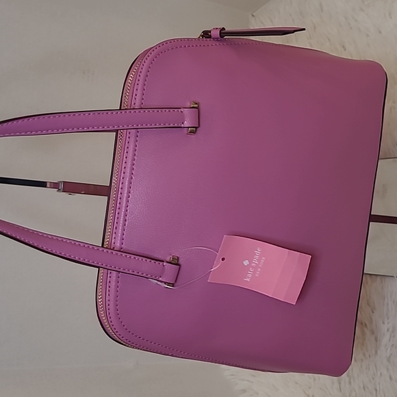 NWT Kate Spade Patterson Drive Pebbled Emboss Dome Satchel Purse 2-way Bag - Picture 6 of 14